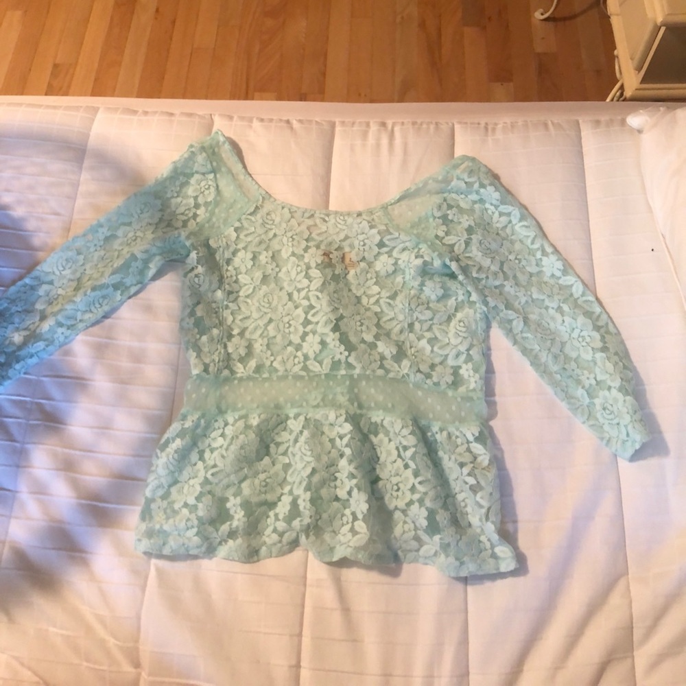 Lace fancy top